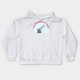 The hammer of Thor Kids Hoodie